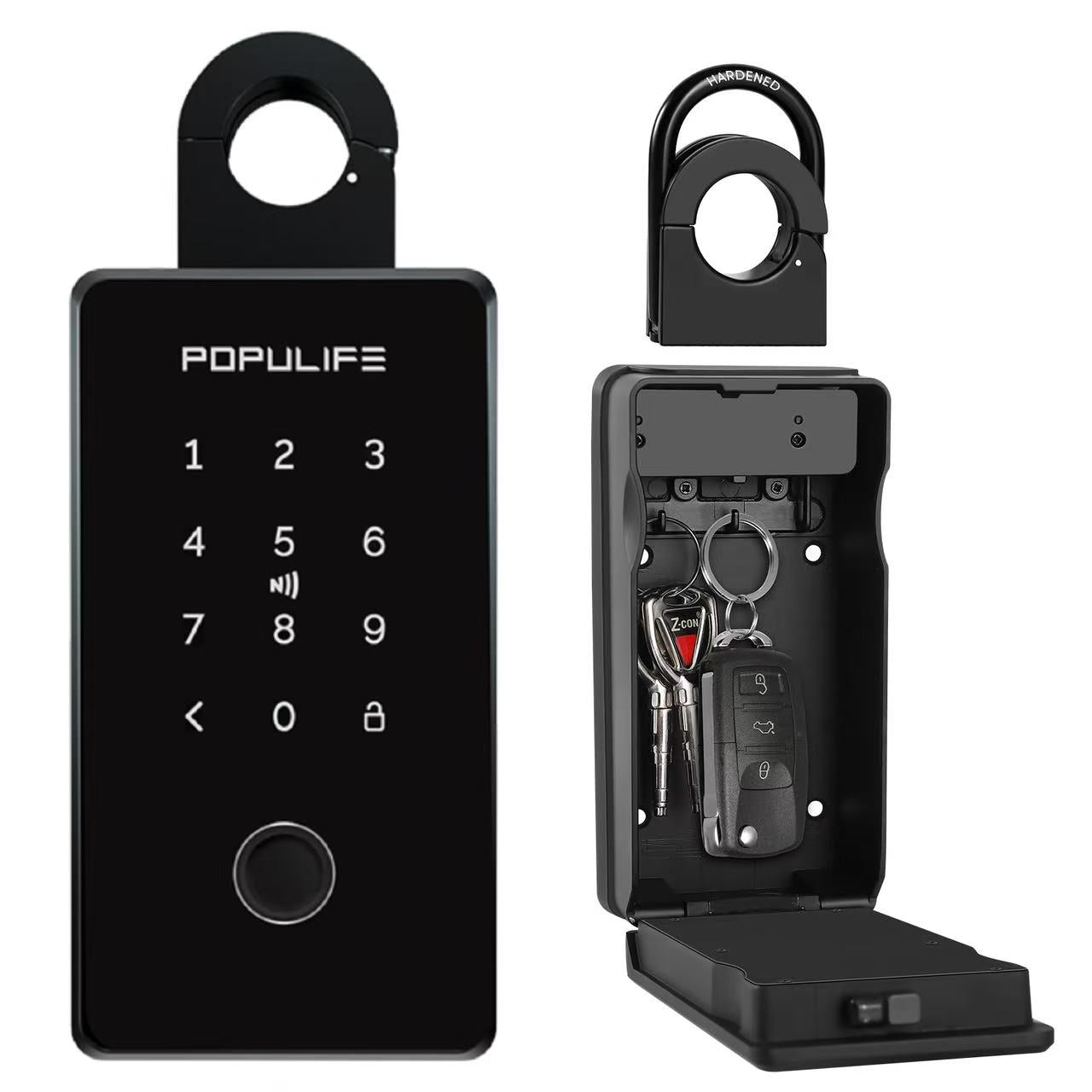 Populife 2025 Fingerprint Keybox + Gateway | Value Combo Set